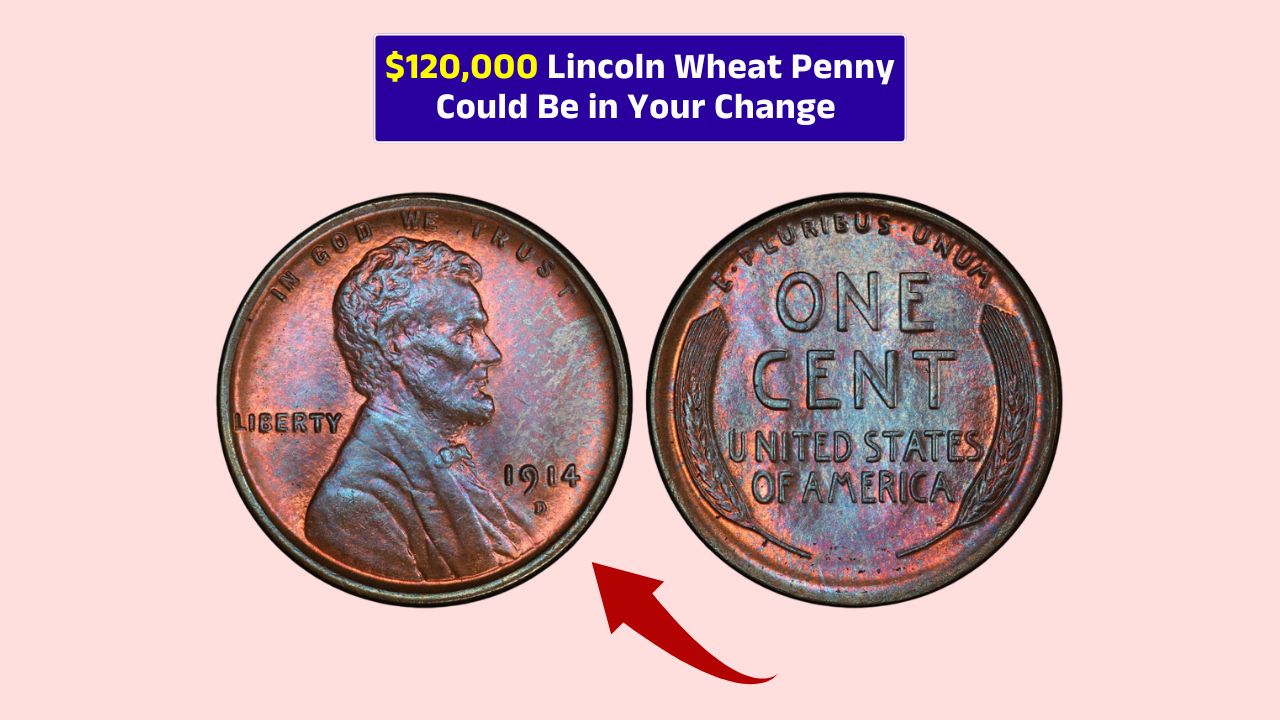 1914-D Lincoln Wheat Penny
