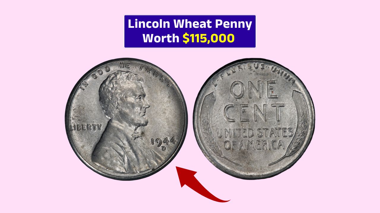 1944-D Steel Wheat Penny